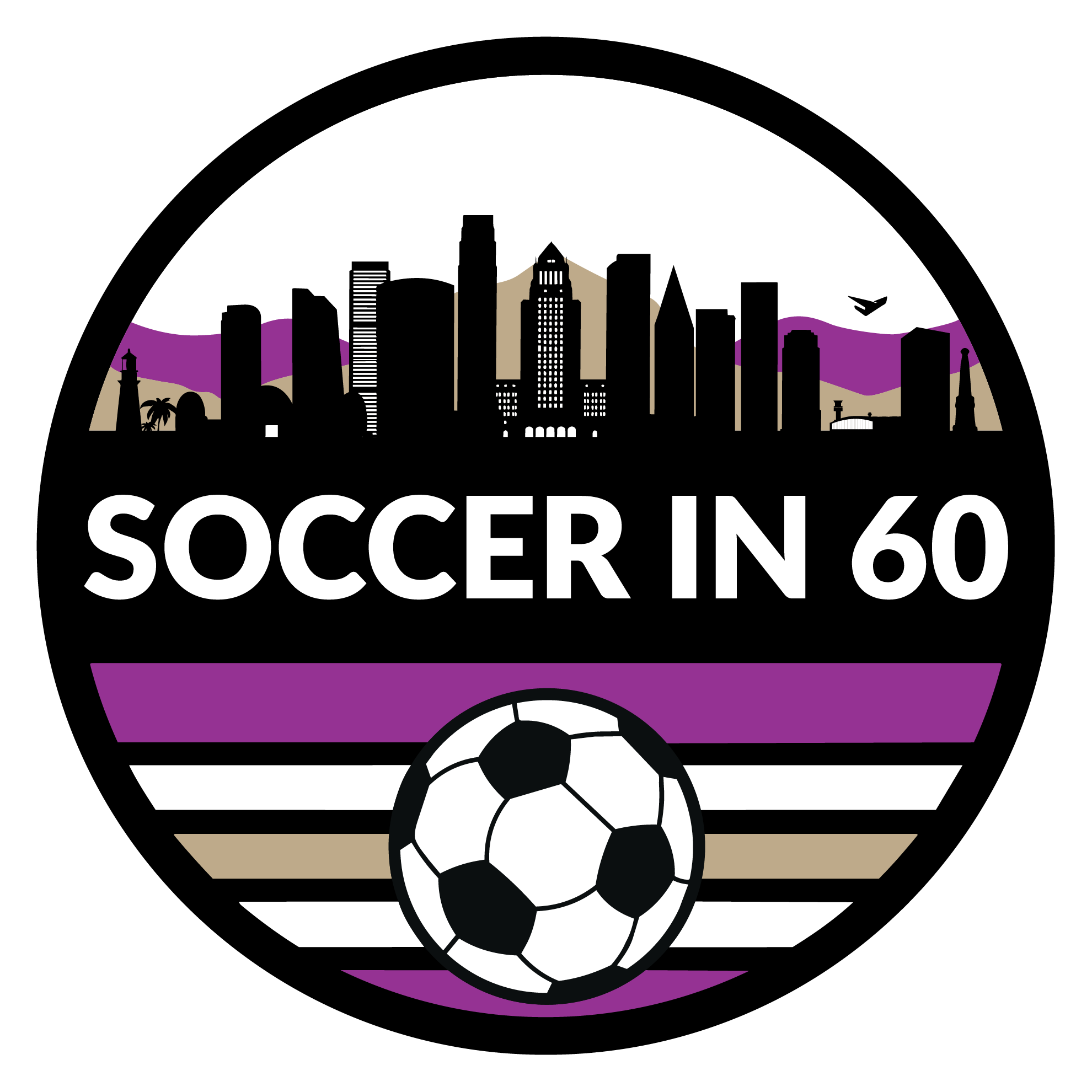 Soccer in 60 logo